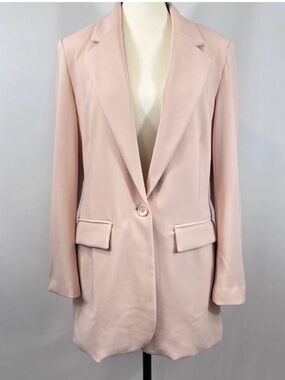 Boston Proper Beyond Travel Classic Blazer EUC size 12